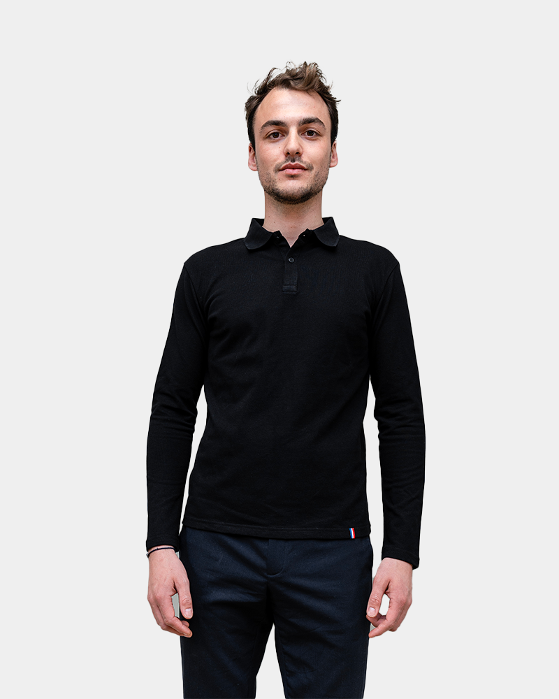Men's Long Sleeve Polo to Personalize