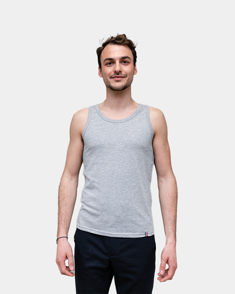 Men's Tank Top Made in France to Customize