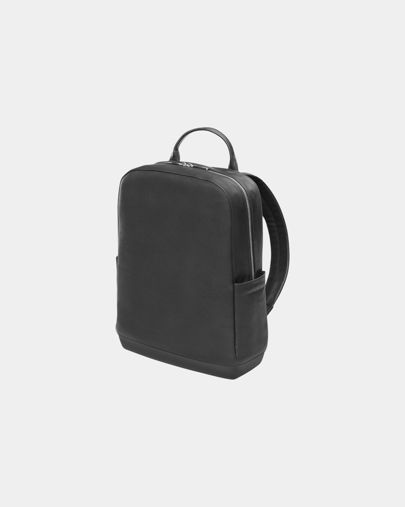 Custom eco-friendly leather backpack Moleskine Classic - Black