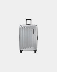 Custom expandable 75 cm suitcase Samsonite Nuon - Silver