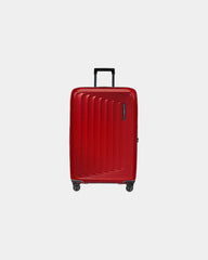 Custom expandable 81 cm suitcase Samsonite Nuon - Red