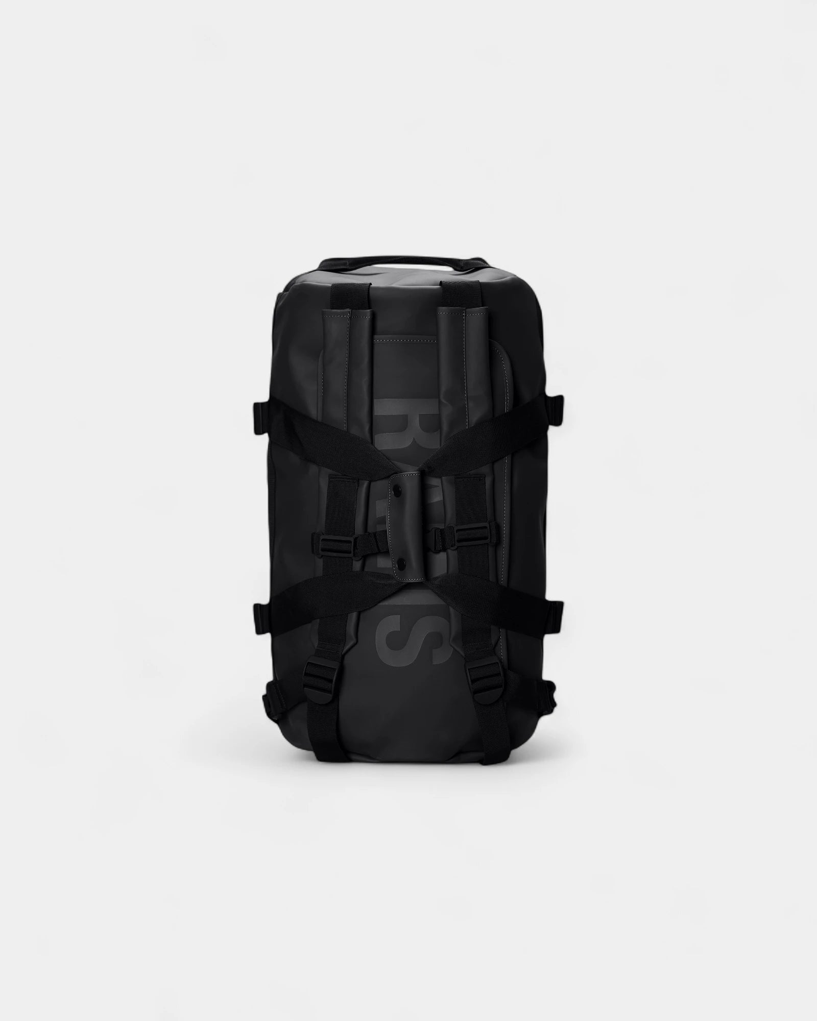 Custom waterproof duffel bag Rains Texel Small - Black