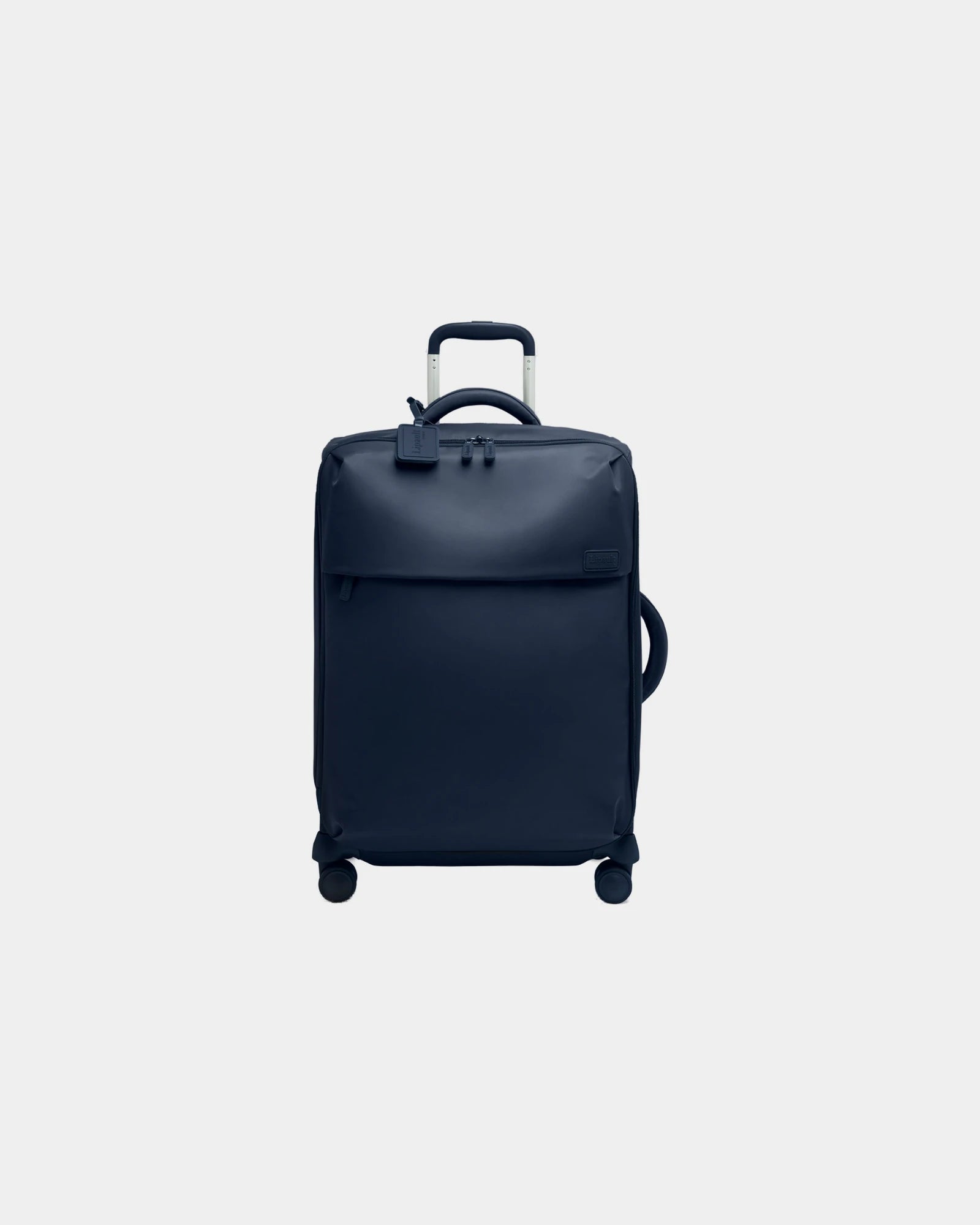 Custom nylon cabin suitcase Lipault 55 cm - Dark Blue