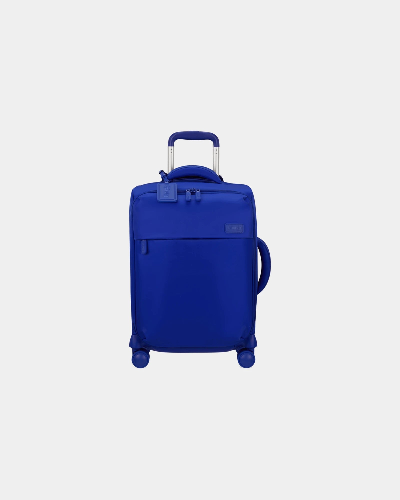 Custom nylon cabin suitcase Lipault 55 cm - Blue
