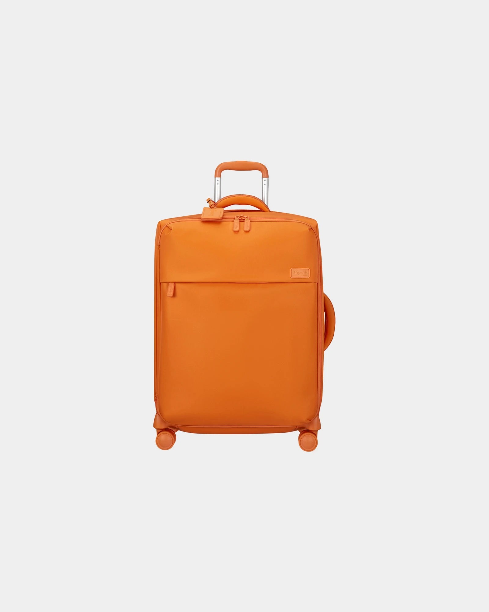 Custom nylon cabin suitcase Lipault 55 cm - Orange