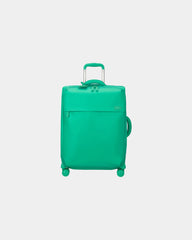 Custom nylon cabin suitcase Lipault 55 cm - Green