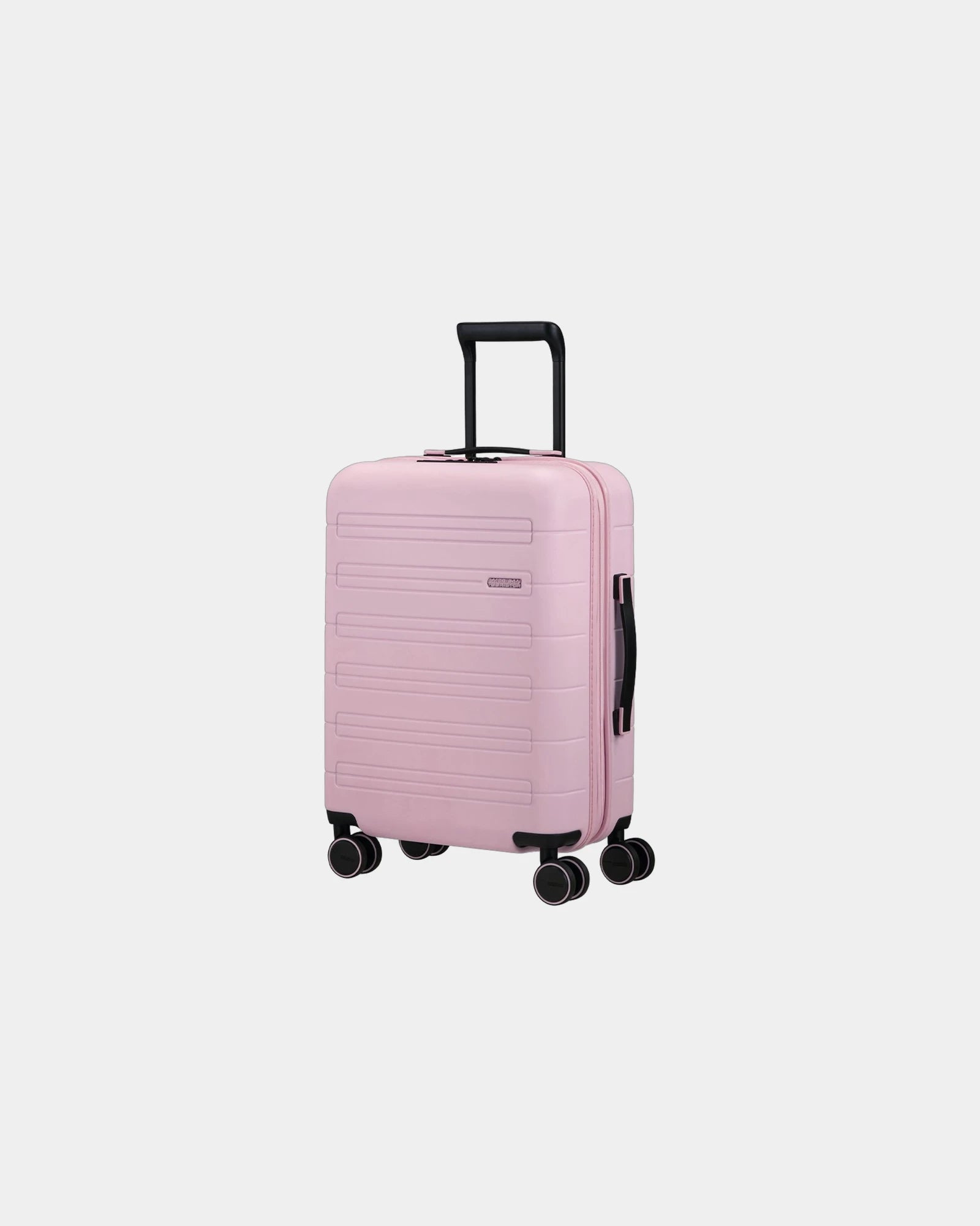 Custom recycled polycarbonate suitcase American Tourister - Pink