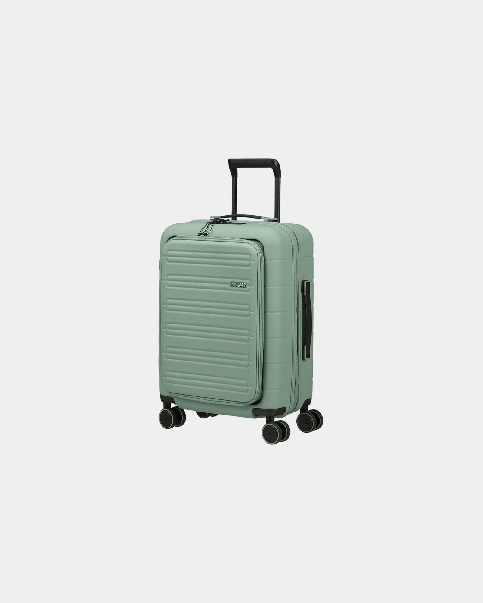 Custom recycled polycarbonate suitcase American Tourister - Green