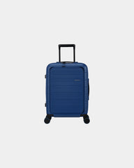 Custom recycled polycarbonate suitcase American Tourister - Navy
