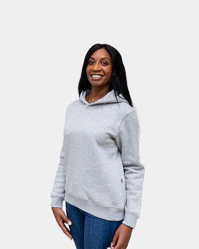 Women's Hoodie Made in France to Customize