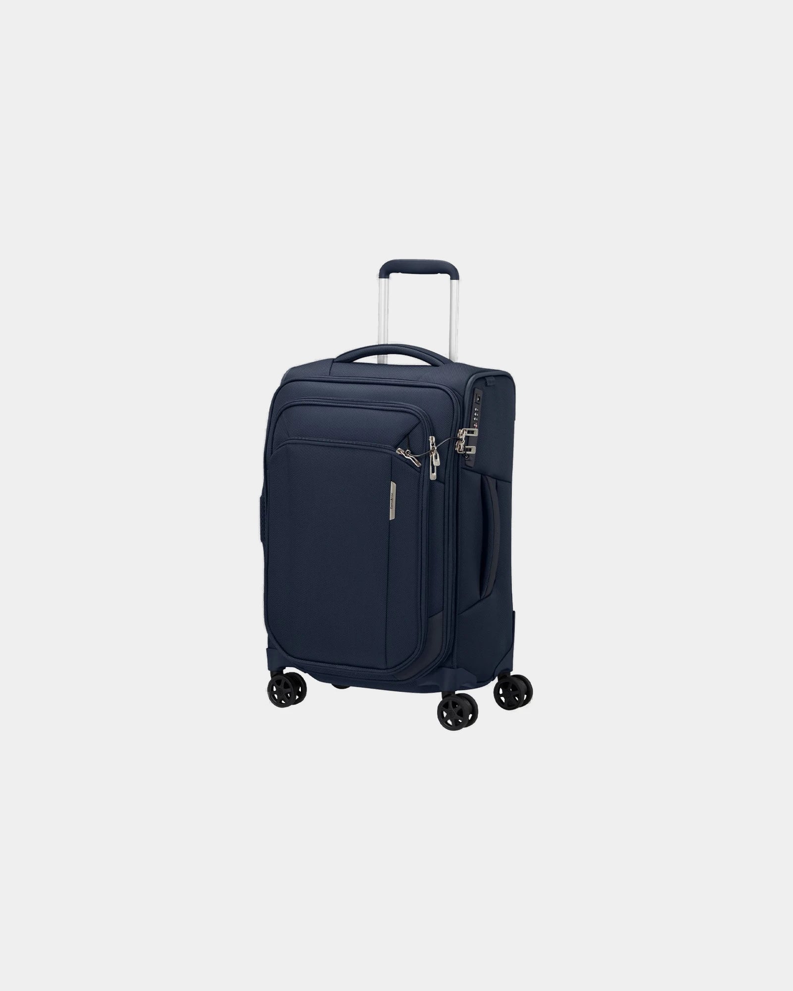 Custom promotional Samsonite 55 cm suitcase - Navy
