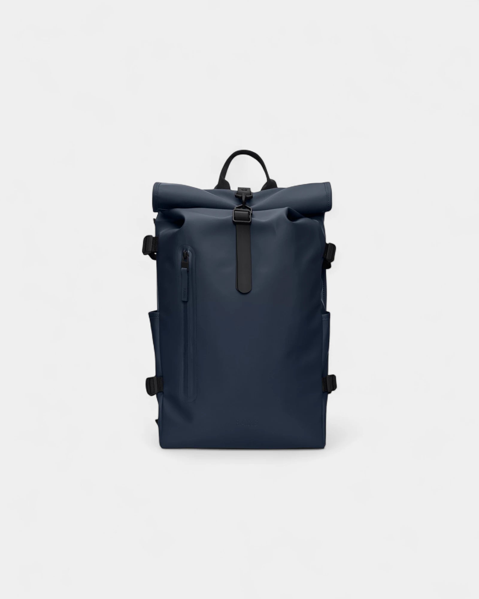 Custom waterproof backpack Rains Rolltop Rucksack Large - Navy