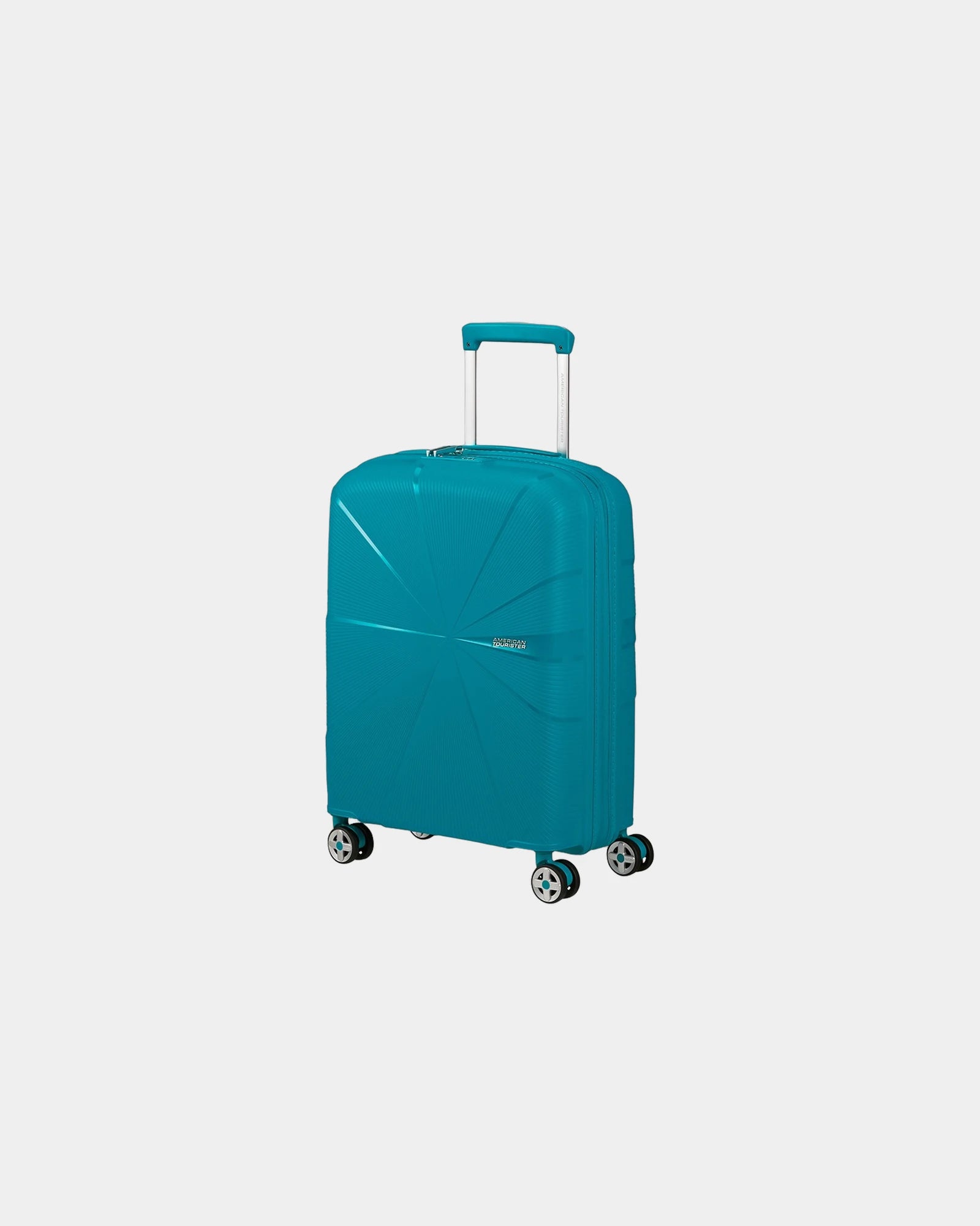 Custom 67cm hard-shell suitcase American Tourister Starvibe - Turquoise