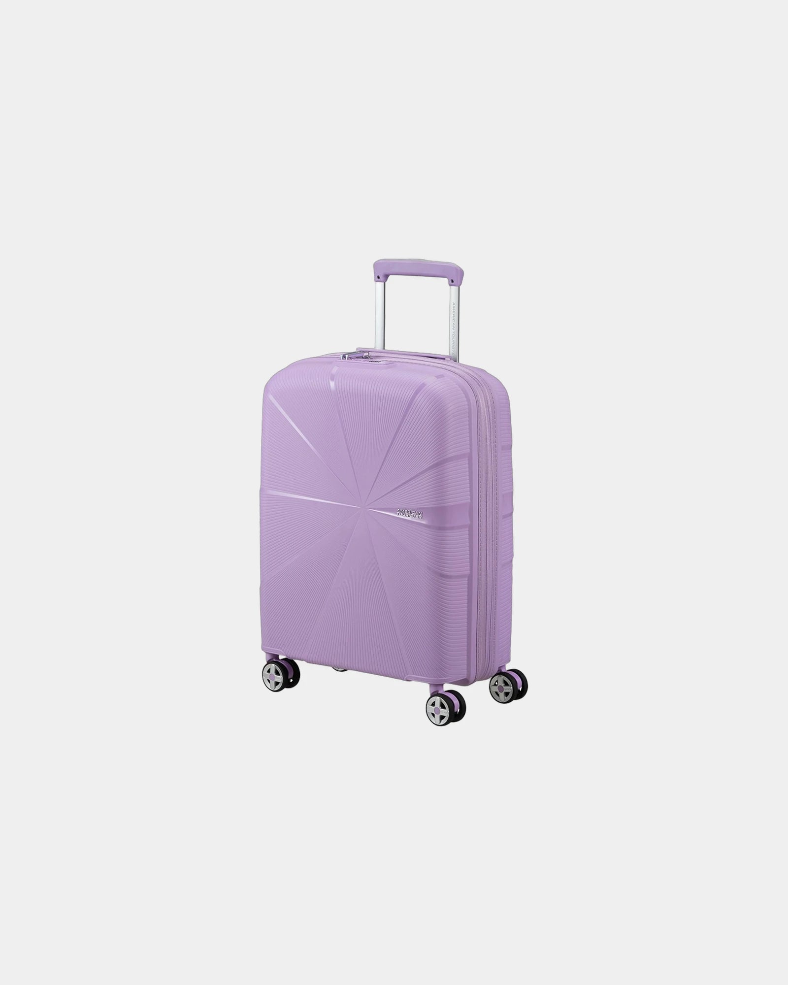 Custom durable RPET 77cm suitcase American Tourister - Lavender