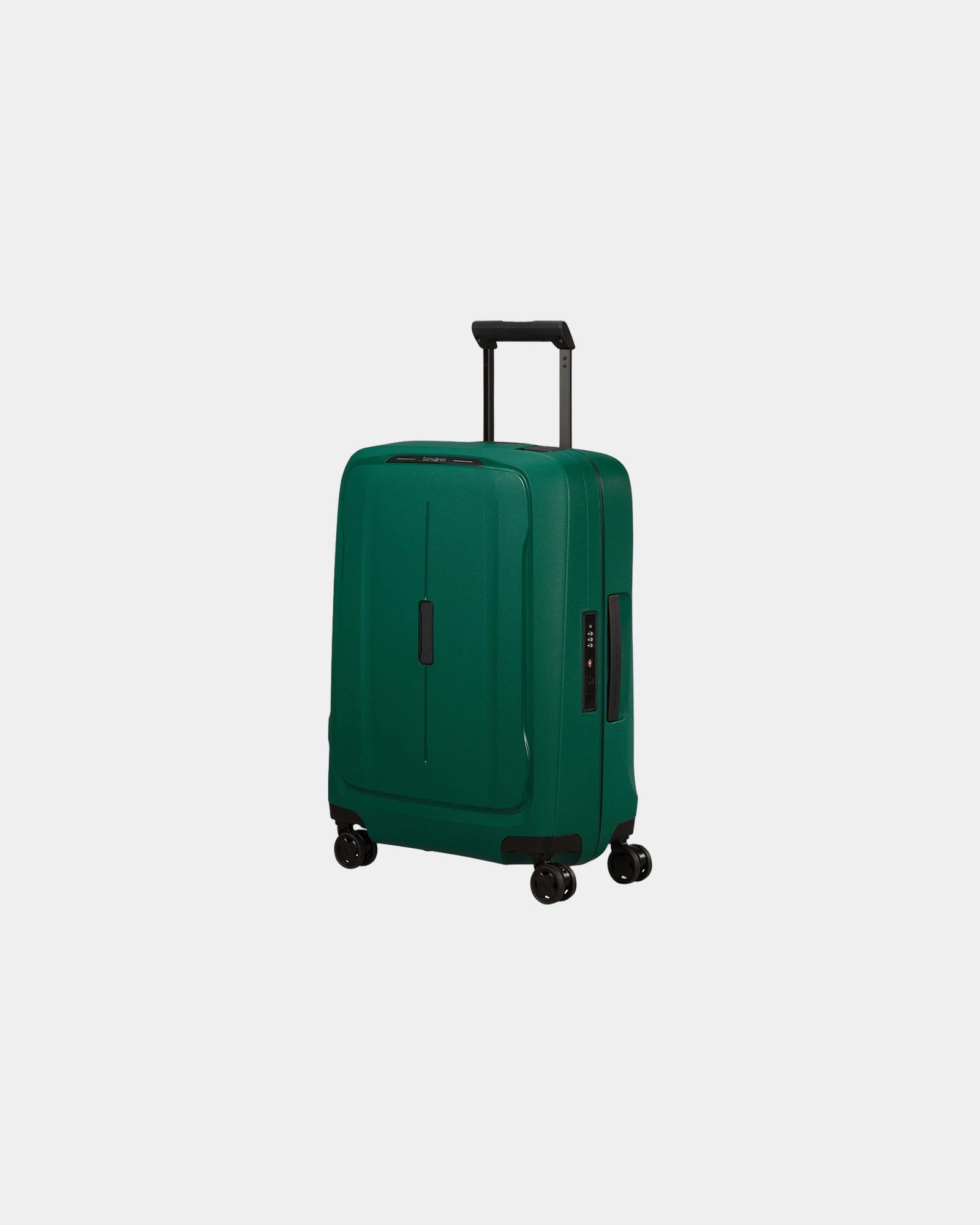 Custom recycled Samsonite 55cm suitcase - Pine Green