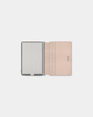 Customizable anti-RFID recycled leather card holder