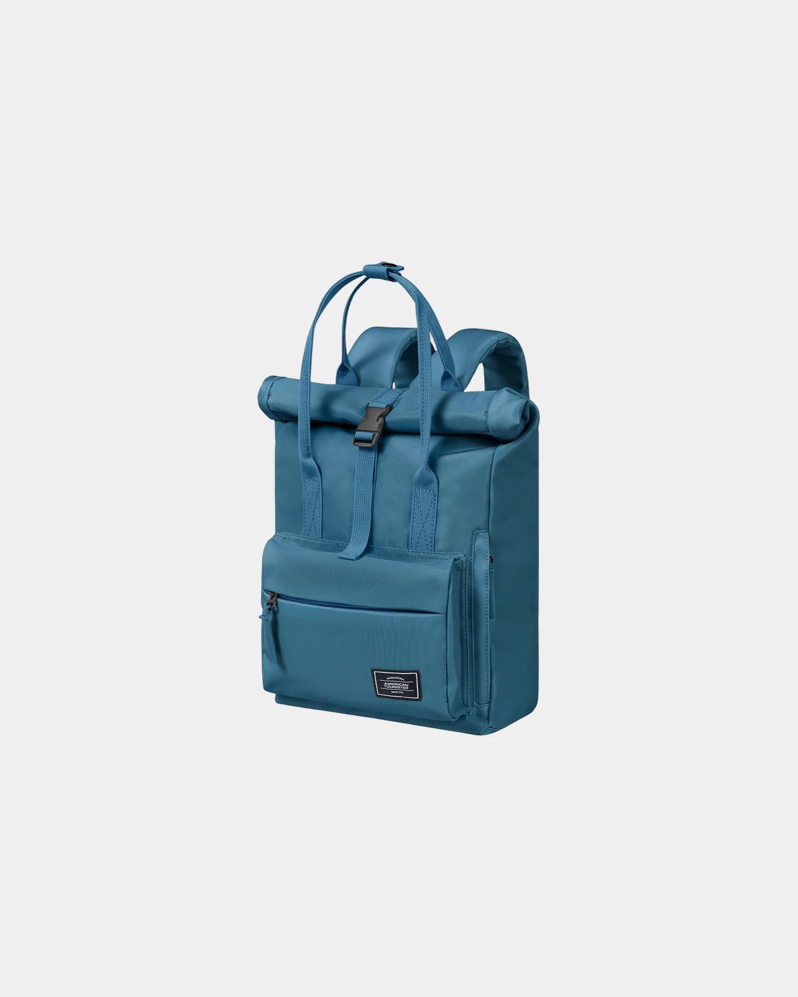 Custom recycled polyester backpack Urban Groove - Blue