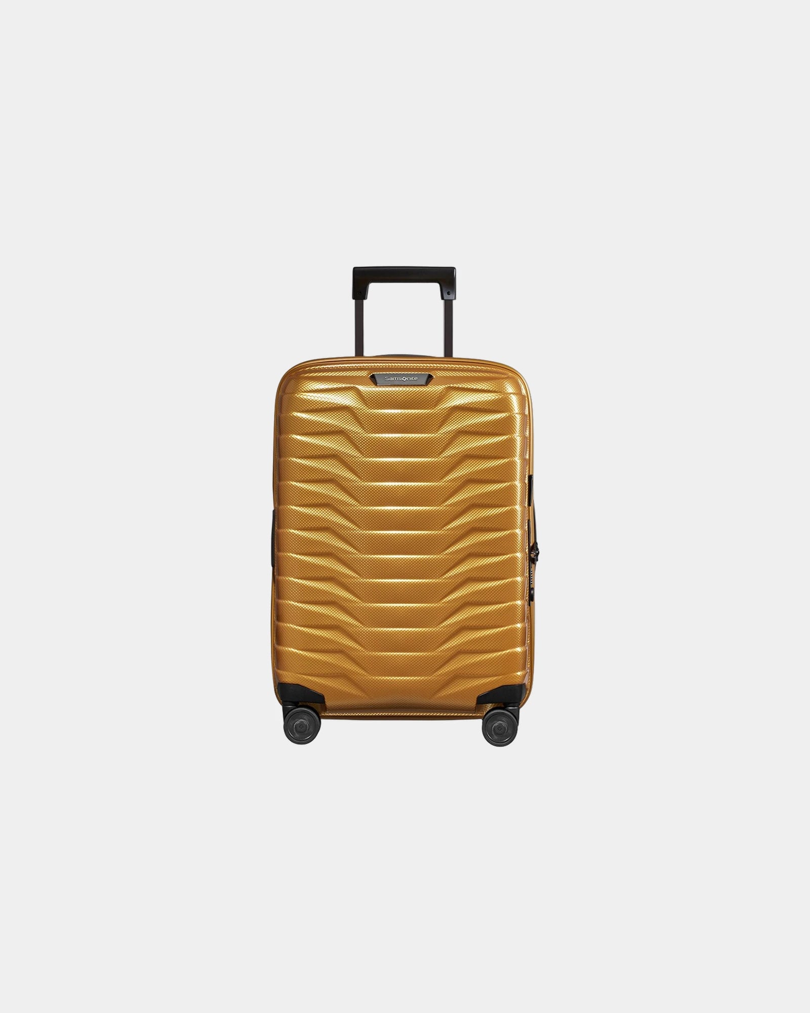 Custom Samsonite Proxis 86cm hard suitcase - Gold