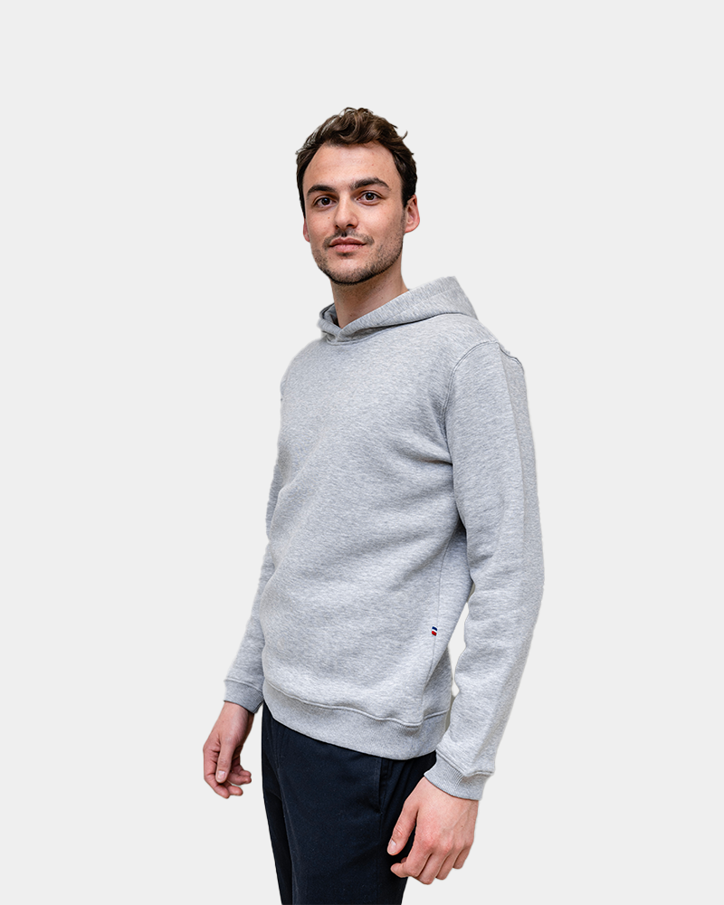 Men's Hooded Sweatshirt Made in France to Customize