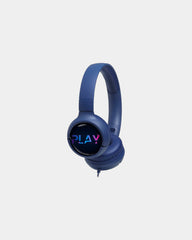 Custom JBL Tune 500 headphones - Blue