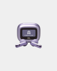 Custom JBL Live Flex 3 wireless earbuds - Purple