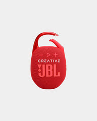 Custom Bluetooth speaker JBL Clip 5 - Red