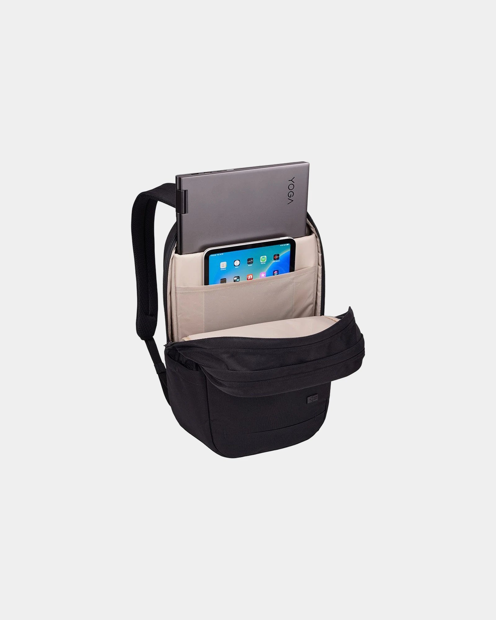 Custom recycled polyester laptop backpack Case Logic Invigo - 20