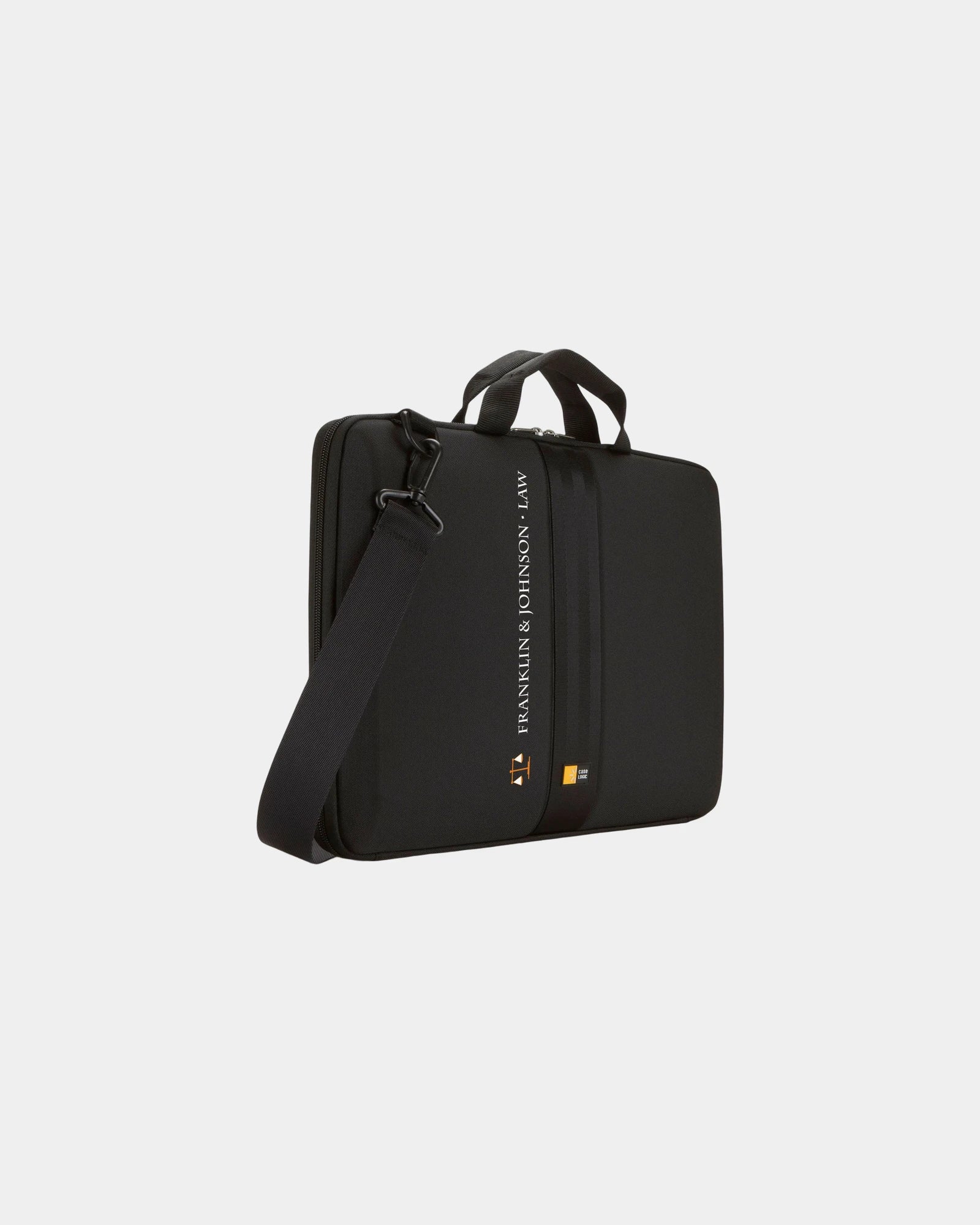 Custom black laptop attache Case Logic 16" - 1