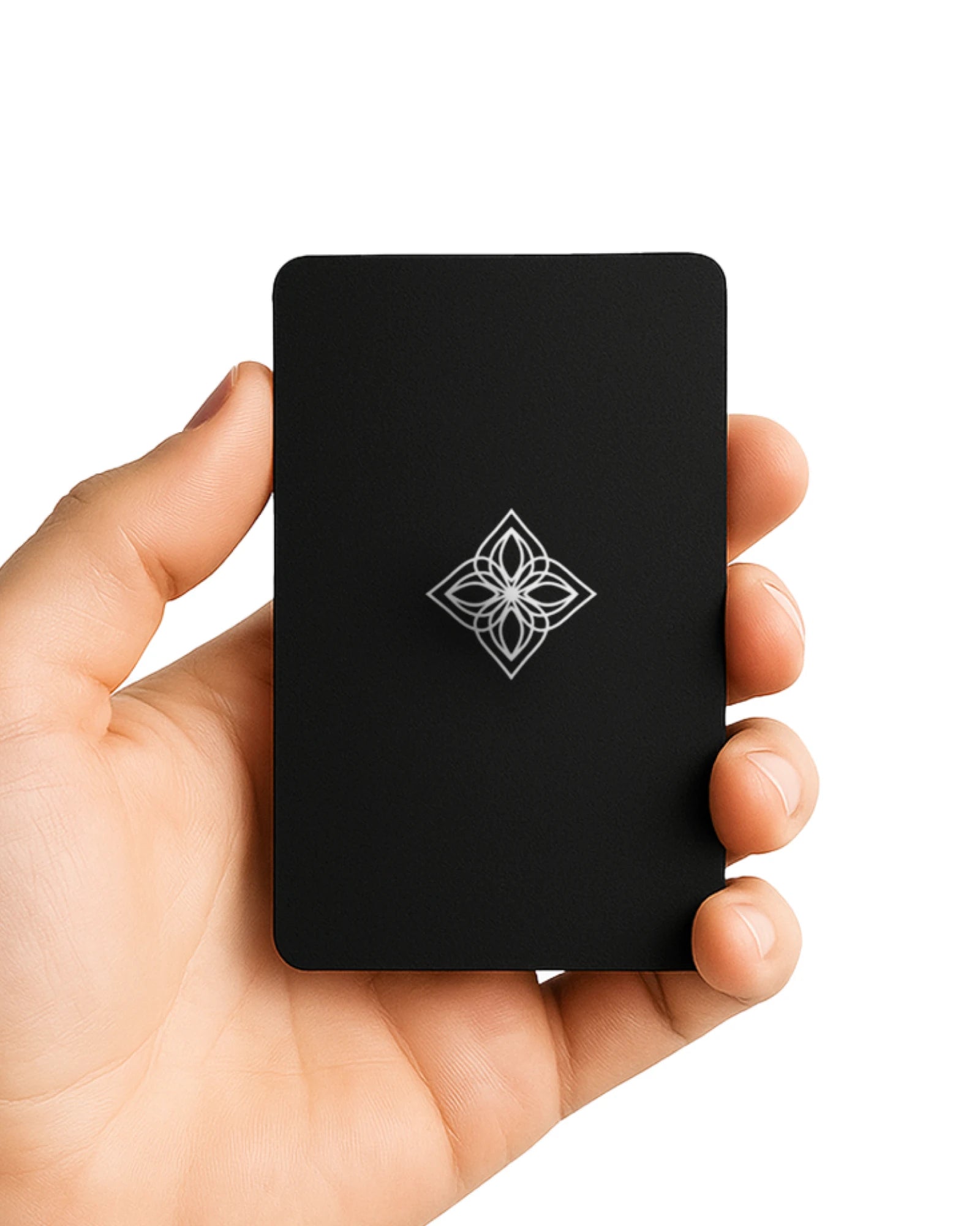 Custom stainless steel Bloom card for digital well-being - 12