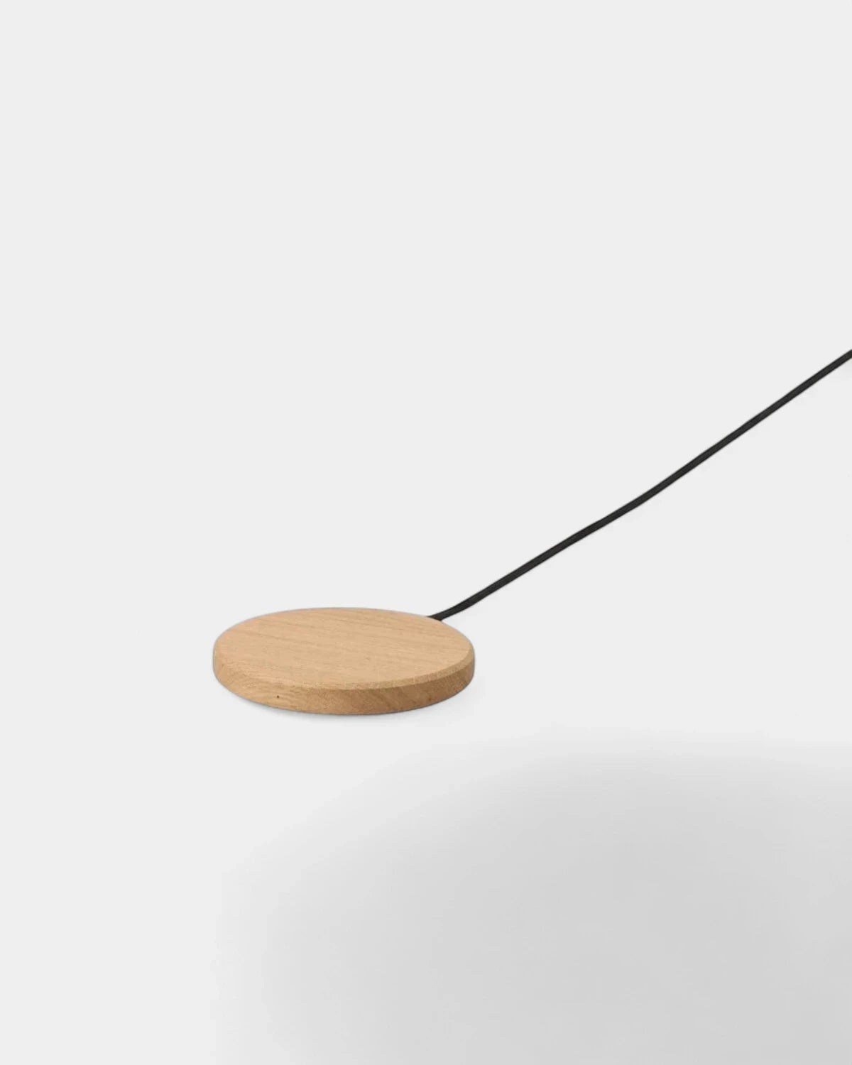 Customizable Oak Wood Wireless Charger - 5
