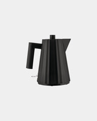 Custom eco-friendly electric kettle Alessi Plissé - Black