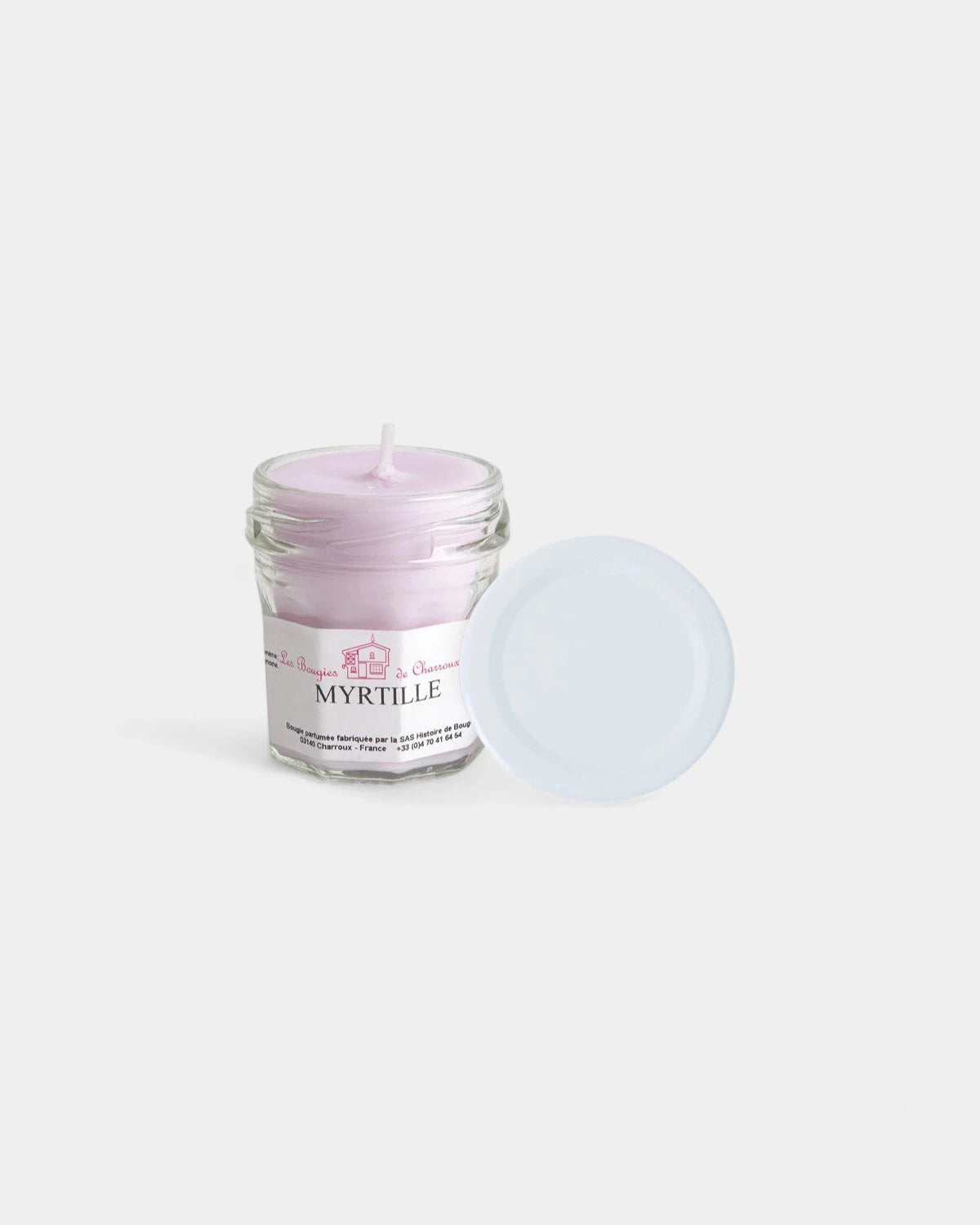Customizable mini scented candle made in France