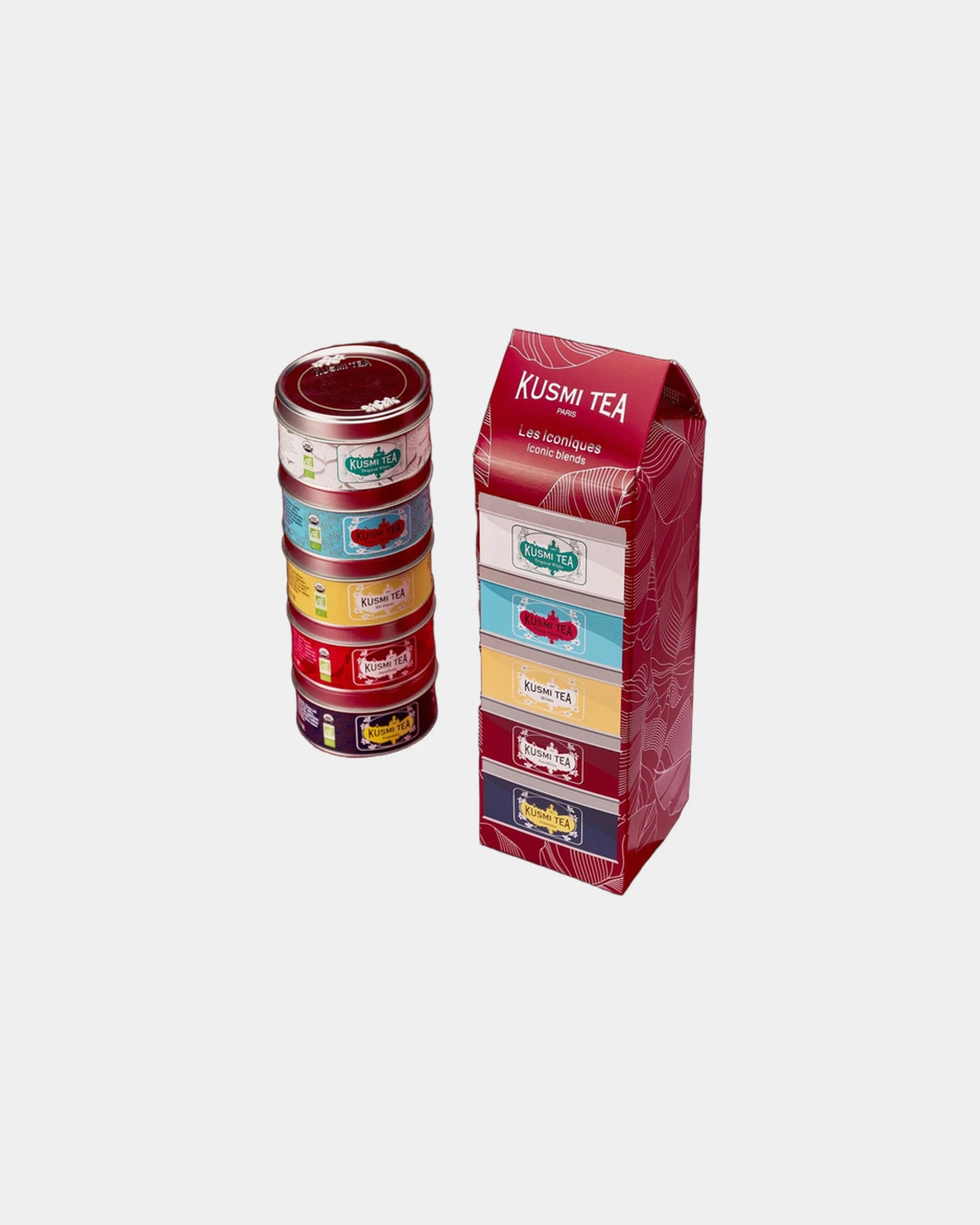 Custom organic Kusmi Tea metal box assortment 100g - 2