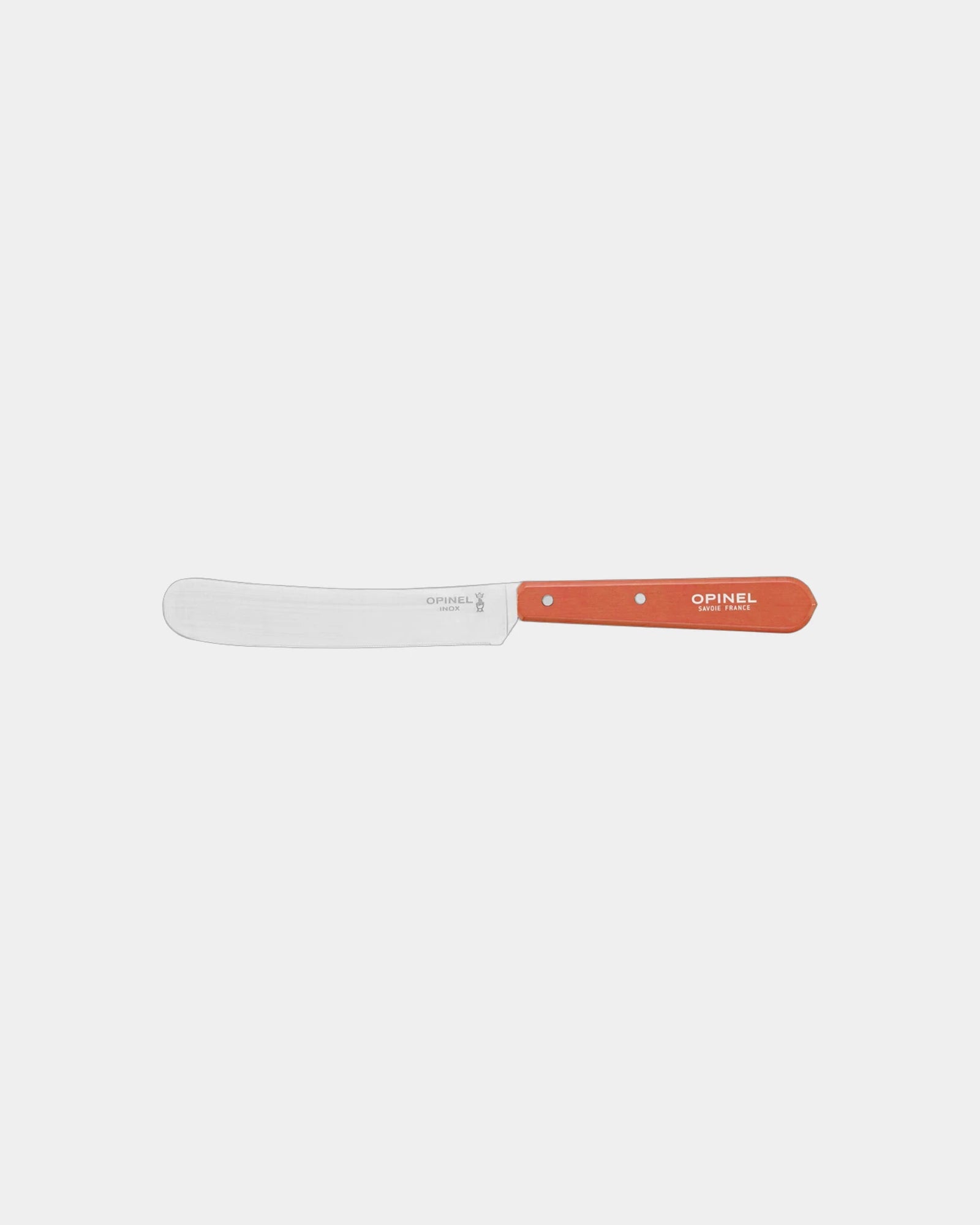 Couteau Petit-déjeuner Hêtre acier inoxydable Opinel à personnaliser - Orange