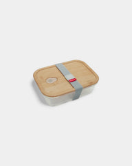 Customizable Glass and Bamboo Lunchbox