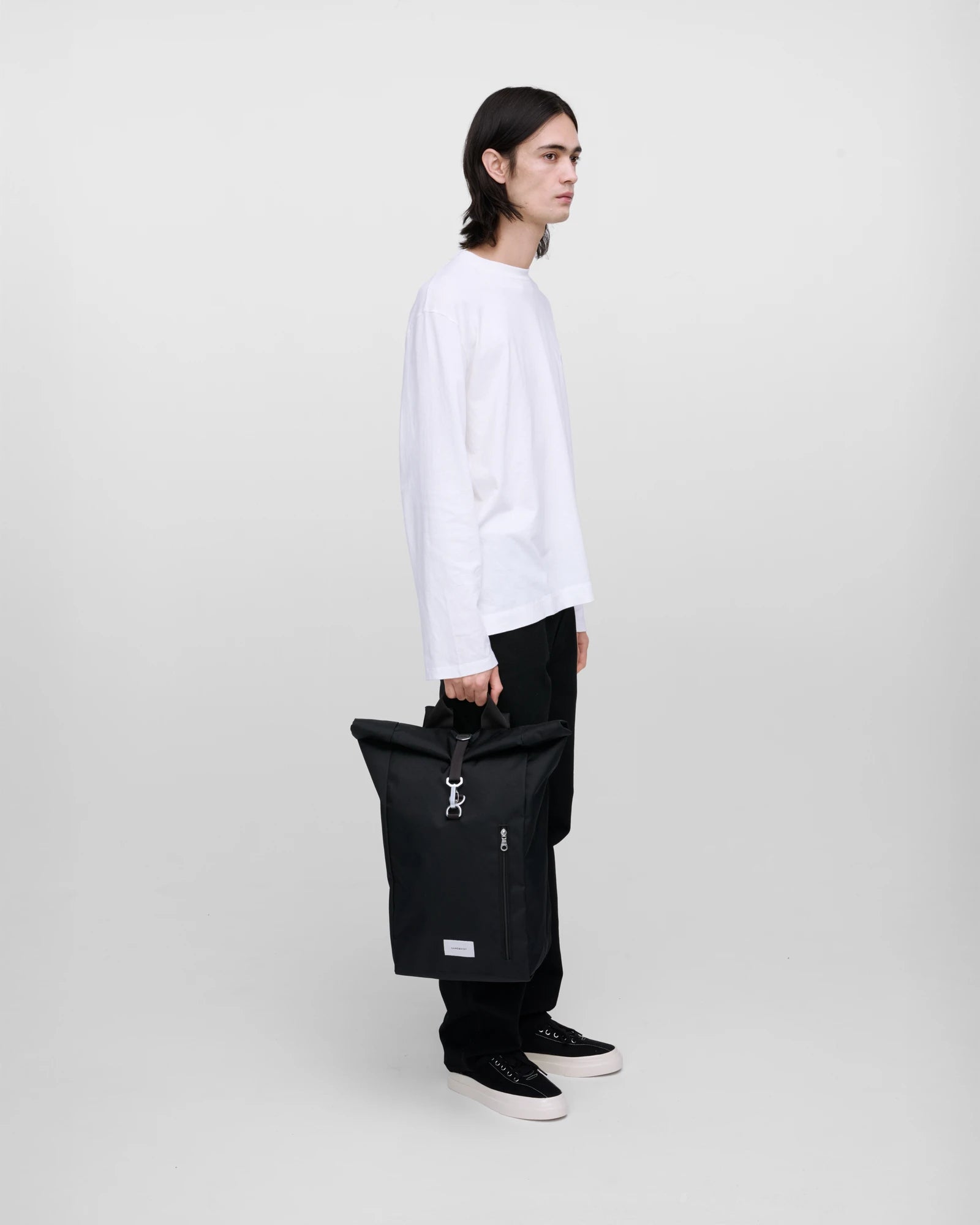 Sac à dos recyclé Sandqvist Ground Rolltop 19L à personnaliser - 14