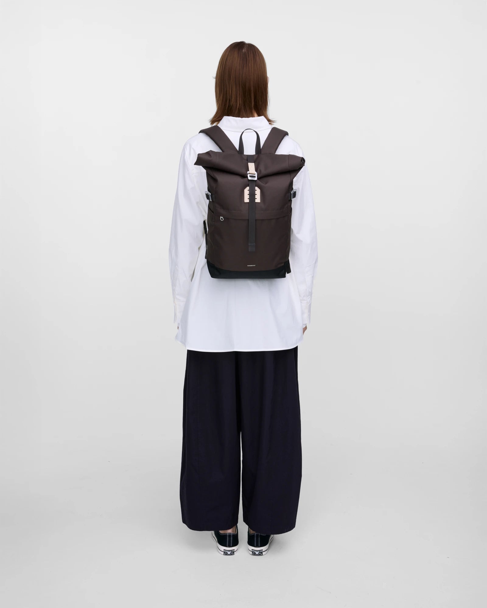 Sac à dos recyclé Sandqvist Icon Rolltop 23L à personnaliser - 10