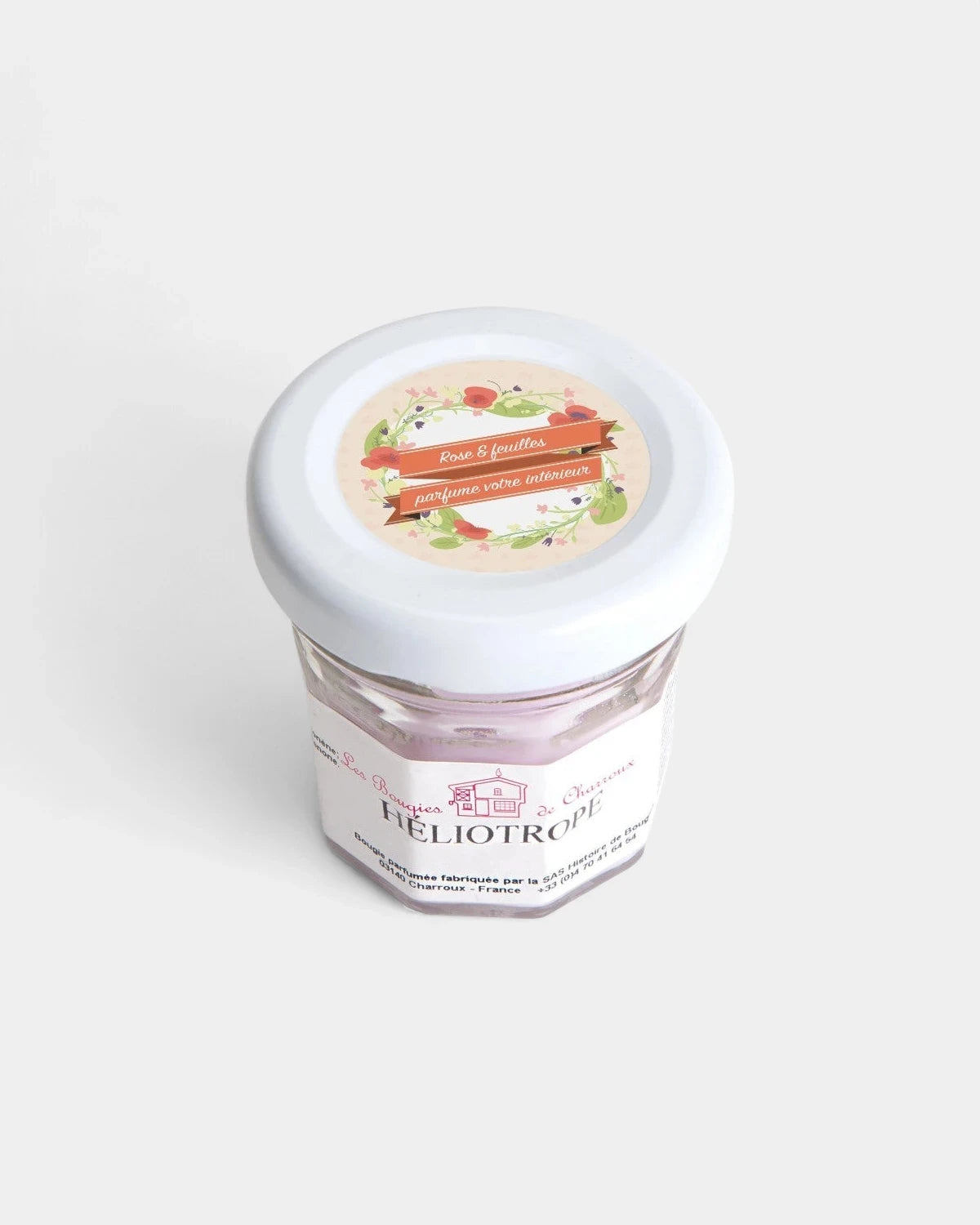 Customizable mini scented candle made in France
