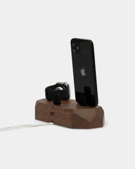 3-in-1 Wooden Wireless Charger Customizable