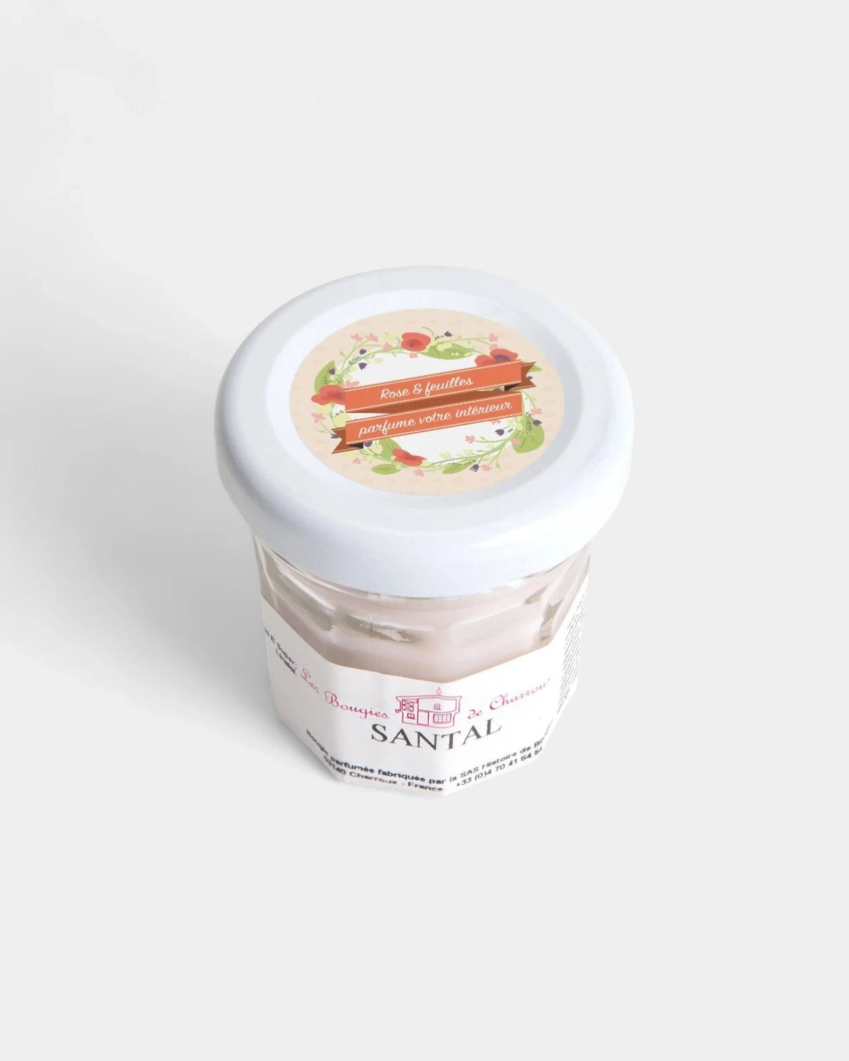 Customizable mini scented candle made in France
