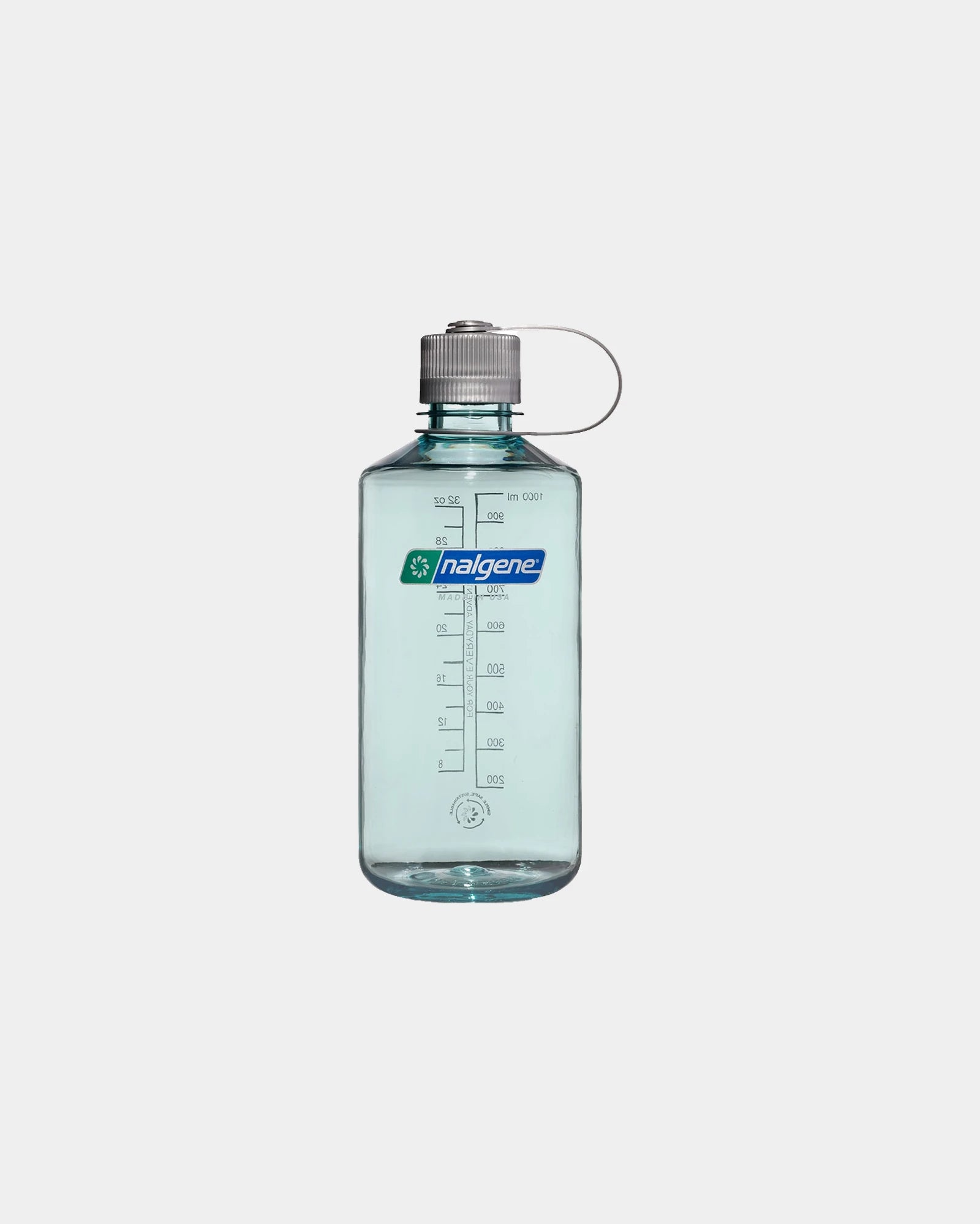Custom eco-friendly Nalgene Sustain 1L water bottle - Sea Foam