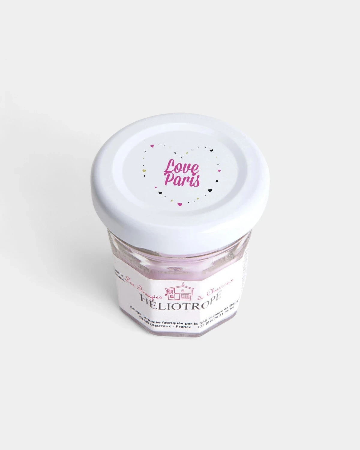 Customizable mini scented candle made in France