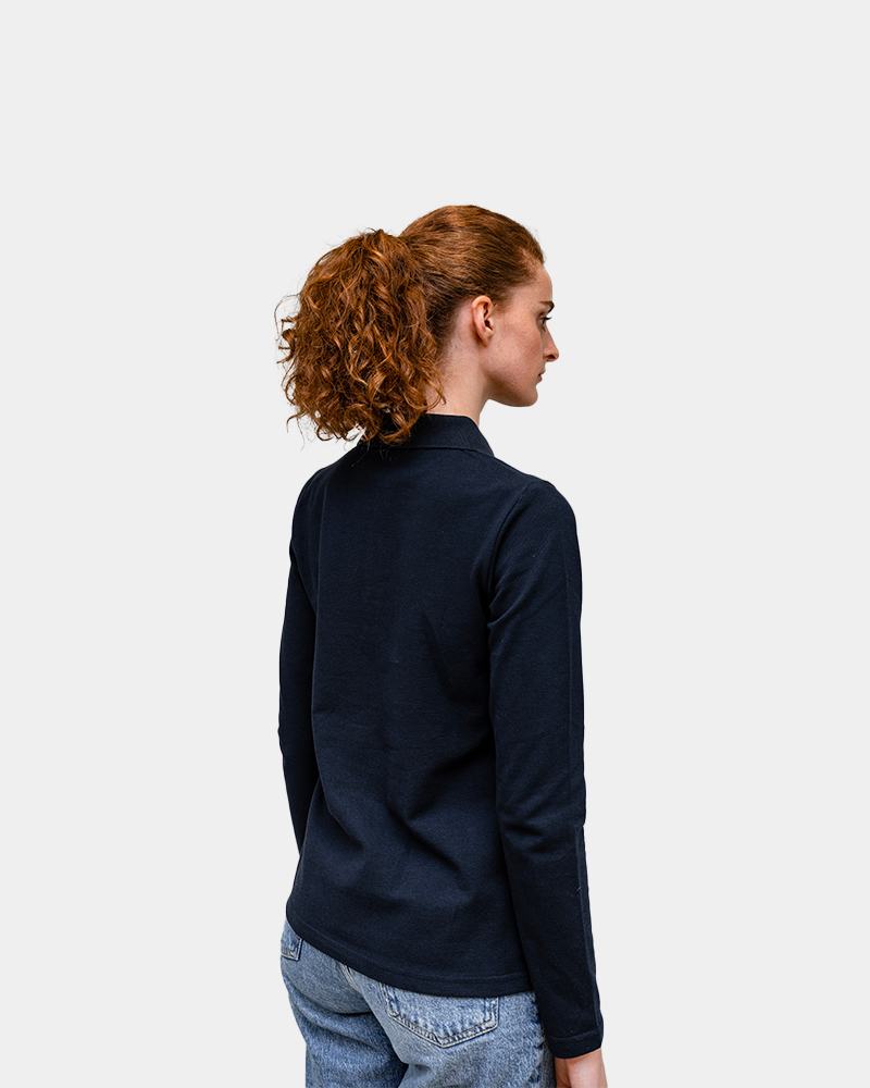 Women's Long Sleeve Polo to Customize