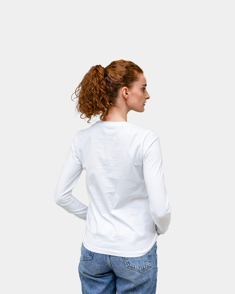 Women's Long Sleeve Customizable T-Shirt