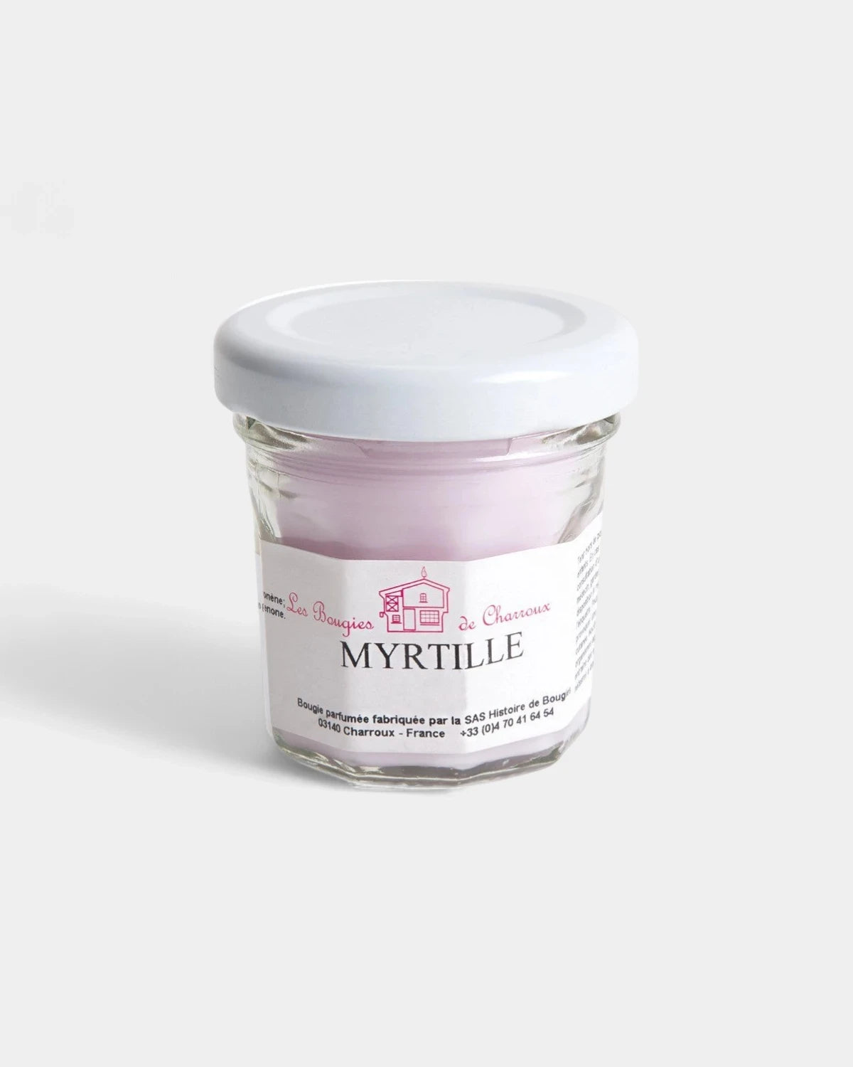 Customizable mini scented candle made in France