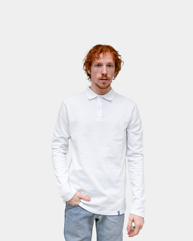 Men's Long Sleeve Polo to Personalize