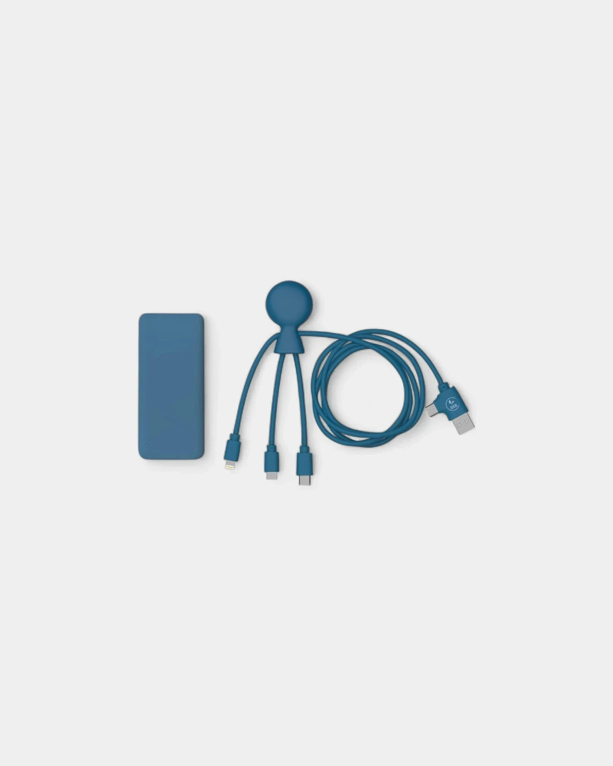 Powerbank 7000 mAh & multi-connector cable 1 m to customize