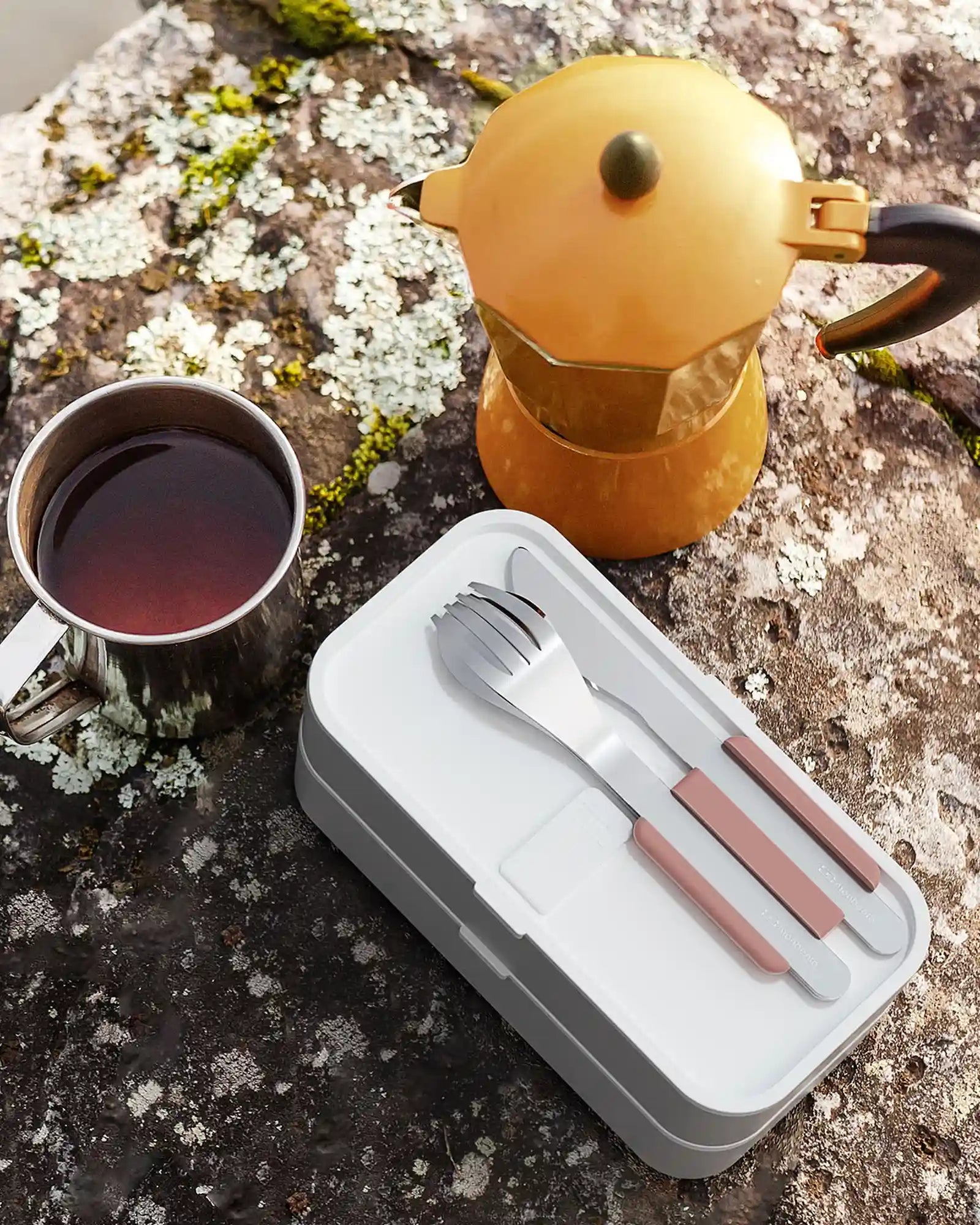 Custom stainless steel cutlery Monbento MB Slim Box - 16
