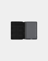 Customizable anti-RFID recycled leather card holder