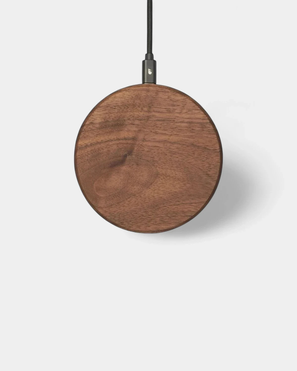 Customizable Oak Wood Wireless Charger